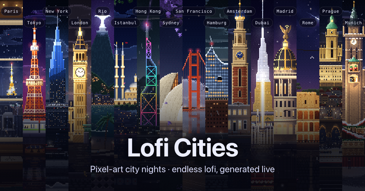 Lofi Cities preview 1