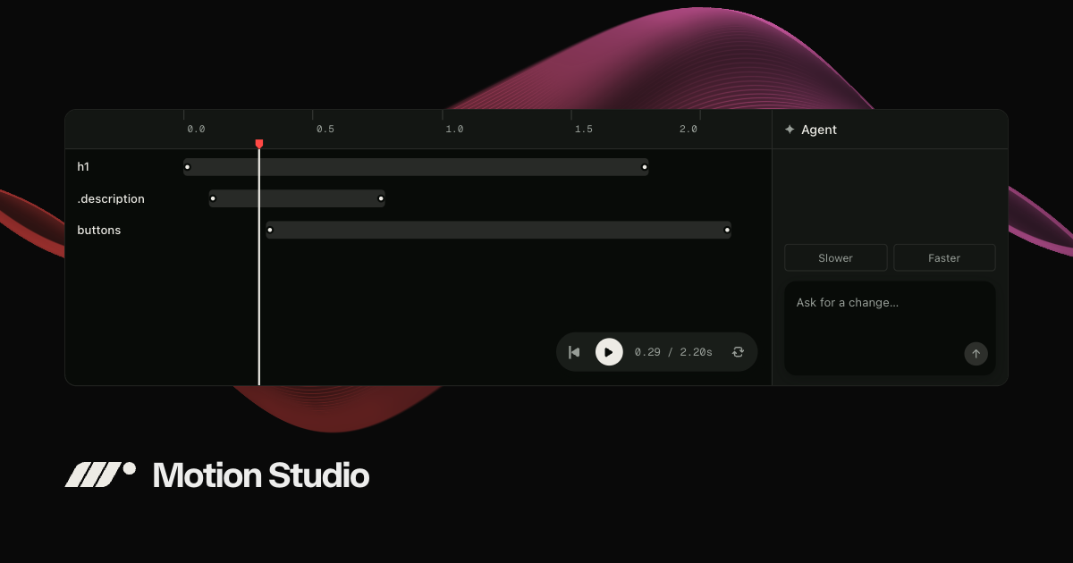 Motion Studio preview 1