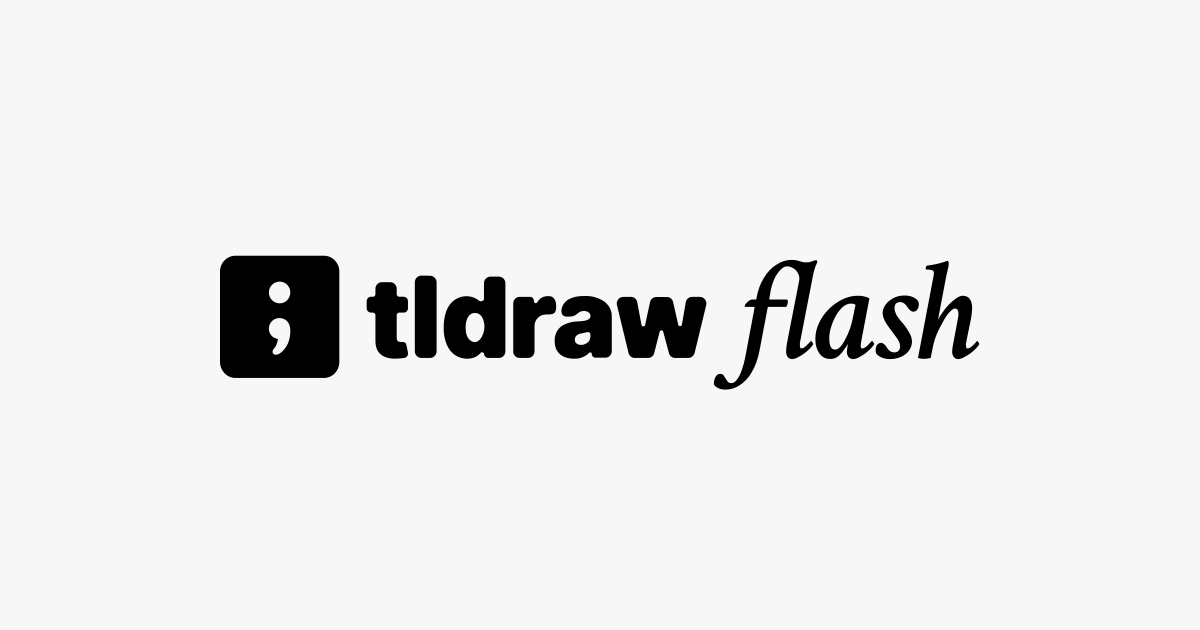 tldraw flash preview 1