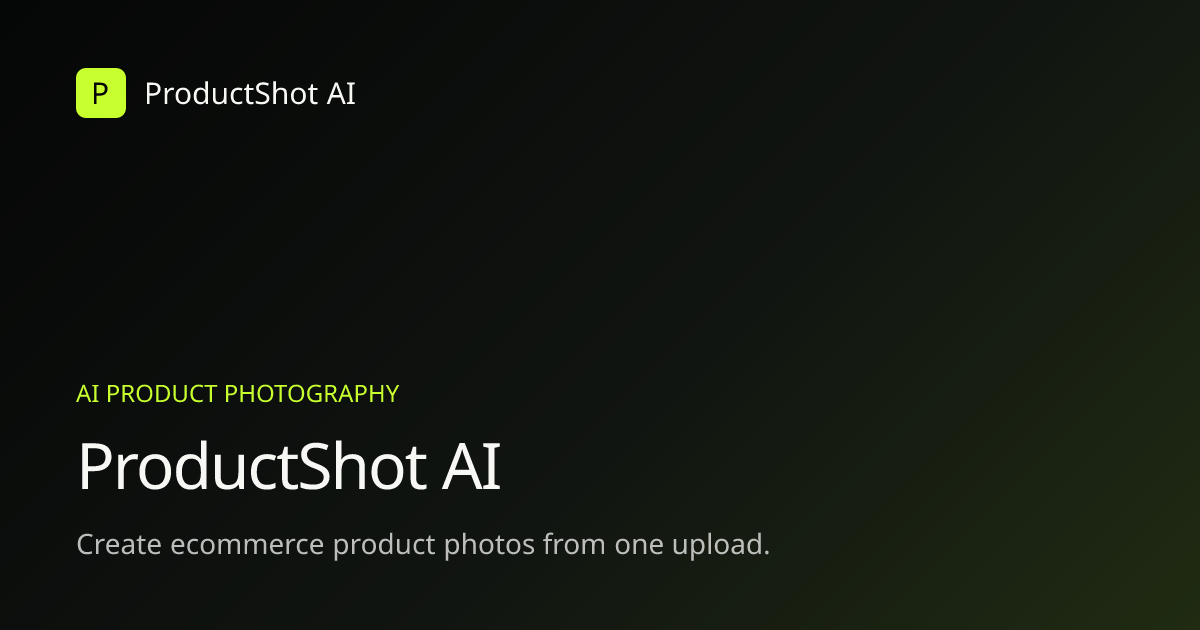 ProductShot AI preview 1