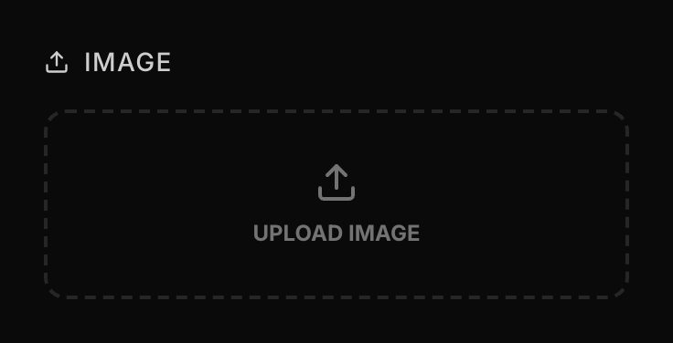 Upload Image Section